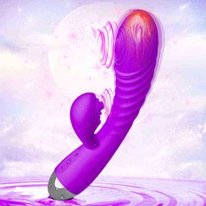 Nxy vibratorer g-punkt dubbel vibrator vibrerande kvinnlig onanator massage stick vuxna sexprodukter 0316