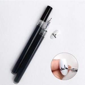 Nail Art Kits Vielseitige Zeichnung Liner Pinsel DIY Feine Details Maniküre Werkzeuge Stift Lang Anti-Rutsch