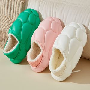 Classic Snow Boots Cotton Slippers Waterproof Upper Couple Models Cute Style Comfortable Warm Two Wear Slippers Men And Women Size 36-45