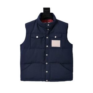 Giacca da uomo di design da uomo Gilet invernale Parka Piumino bianco invernale Giacche Cappotti termici per uomo Capispalla Cerniera Piumini S-XL