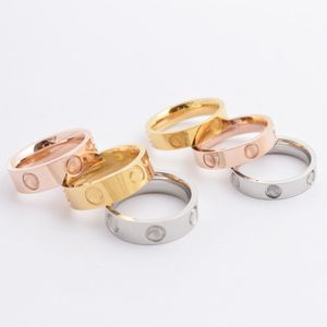 4 mm ad largo vite classico anello di fascia d amore anello cubico