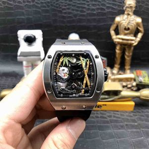 高級メンズメカニカルウォッチビジネスレジャーRM26-01完全自動ファインスチールケーステープトレンドスイスムーブメント腕時計