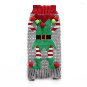 Dog Apparel Clown Christmas Small Large Knit Pet Cat Costumes Jumper Sweater Clothes For Dogs Chihuahua Dachshunds Xxs-xxl