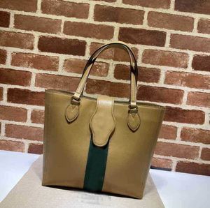 3A Quality Leather Tote Bag womens Top designer shoulder handbags 4 color totes lady shopping Gold fashion metal Handbags 652680 Women bag