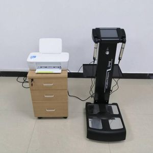 Spa Clinic Use Full Body Composition Scanner Skin Diagnosis System Fat Analysis Height Weight Scale 3D Composition Analyzer with Printer