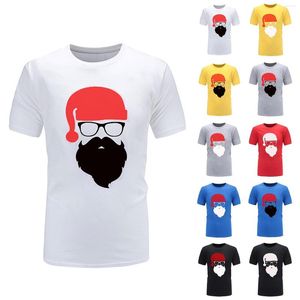 Herren-T-Shirts, lustige Weihnachts-T-Shirts, Herren-Weihnachts-T-Shirts, lässiges Weihnachtsmann-Hemd, 3D-Schneemann-Druck, Party-T-Shirt, bedruckt, kurzärmelig