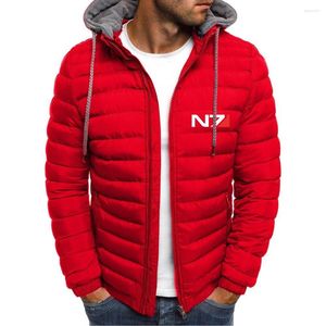 Hoodies masculinos 2022 Autumn e Winter Sports Jacket Hoodie N7 Logo Fashion Novel