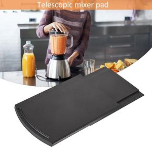 Bordmattor Stretchable Coffee Machine Mat Kitchen Sliding Tray Pad Handy Caddy Base Mobile Frame