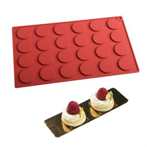 Baking Moulds Silicone Mat Pad for Wax Seal Stamp 24-Cavity Sealing with Removable Sticky Dots for DIY Craft Adhesive Waxing XB1