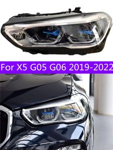 Faróis todos LED para BMW X5 G05 G06 20 19-2022 Lâmpada dianteira de feixe alto Auto Daytime Running Lights Assembly