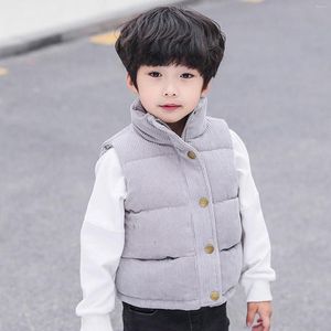 Tench Coats Toddler Erkek Kız Kızlar Your Fleece Fuzzy Kolsuz Ceket Dış Giyim Cepleri Küçük Boyut 7 Koşu Kuyruğu