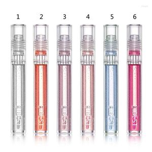 Lip Gloss Shine Crystal Clear Plumping Confortável com brilho ultra brilhante