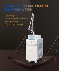 2022 Ny ankomst Qswitch Pico Laser Picosecond Machine Professional Medical Lasers Acne Spot Pigmentering Borttagning 755nm Lazer Beauty Equipment