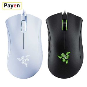 Mice PAYEN Razer DeathAdder Essential Wired Gaming Mouse Mice 6400DPI Optical Sensor 5 Independently Buttons For Laptop PC Gamer T221012
