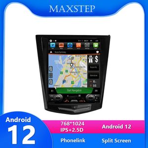 Tesla Vertical Screen Car DVD Radio Player för Cadillac ATS Android Head Unit Car Stereo Auto Autoradio GPS Navigation