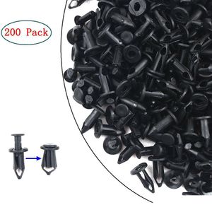 Other Exterior Accessories 200Pcs 8Mm Nylon Bumper Fastener Fender Clip Body Rivet Atv Parts Motive Furniture Assembly Expansion Scr Dhvlx