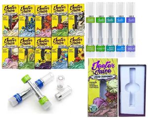 Jeeter Juice Empty Full Glass Tank Disposable Vape Pen G5 Cartridge ML Atomizers Cartridges Thread Thick Oil Vaporizer Carts OEM E Cigarettese