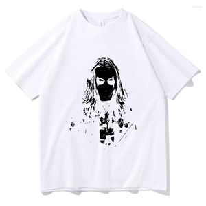 Camisetas masculinas de metal morto por yngve ohlin t-shirt preto verão solta moda feminina tops hip hop urban