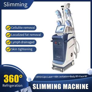 Beauty Items Fat Freezing Cooling Machine Cellulite Reduction Ultra Cavitation RF Lipo Laser Cryo Body Slimming Machine