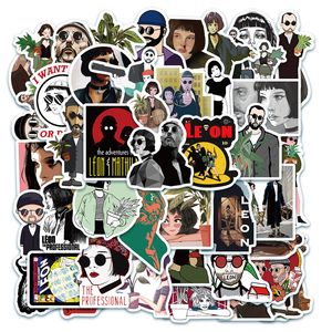 50Pcs/Set Classic Movie Killer Leon The Professional Stickers For Laptop Luggage Skateboard Motorcycle Cool Girl Decals Sticker
