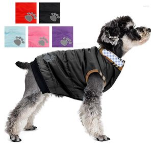 Dog Apparel PWAZRoad Cat Clothes Pet Winter Large Clothing Warm Coat Suitable Material Free Size XS/M/XL 5 Colors