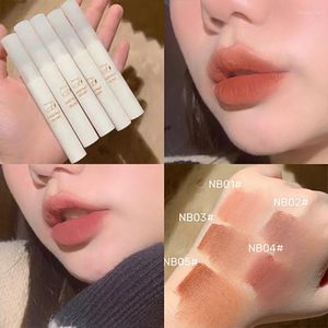 Lip Gloss 5 Color Lipstick Velvet Matte Liquid Stick Waterproof Nude Long Lasting Sexy Women Tint Beauty Cosmetic