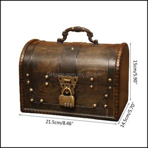 Ювелирные мешки мешки с ювелирными мешочками деревянные пиратские ящик для хранения