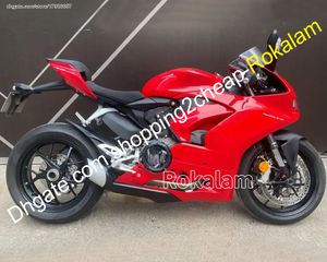 Kunststoffverkleidungen für Ducati Panigale V2 2020 2021 2022 V2 20–22 Aftermarket-Motorradverkleidung, rote Karosserie, Spritzguss