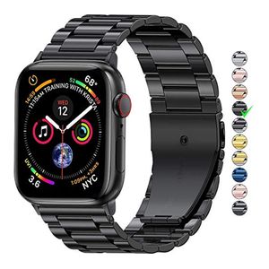 Iwatch Ultra 49mm Serisi 8 7 6 SE 5 4 3 Apple Watchband Strap 41mm 45mm Bağlantı Bilezik 40/44mm 38mm 42mm Klasik Kilit Adaptörlü