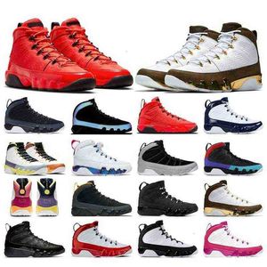 Dress Shoes 9 Basketball Shoes 9s men sneakers Gym Chile Red Change The World Racer Blue University Gold UNC Bred White Black Dream It Do sports