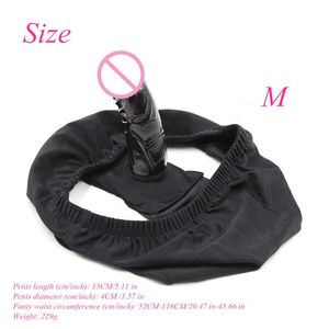 Sex toy toys masager Massager bondage Toys Bdsm Bondage Masturbation Massage Briefs with Dildo Vaginal Anal Plug Panties for Unisex Chastity XSPU