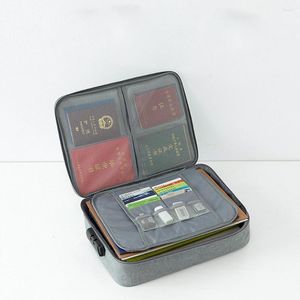 ダッフルバッグ屋外旅行バッグドキュメントIDカードストレージ大容量パスワードロックオーガナイザーダッフル付きの防水衝撃プルーフ