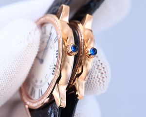 Ronde Designer Watch Lovers смотрит 36 -мм 29 -мм сапфировое зеркало Quartz Wame Watch Lady Counterfic