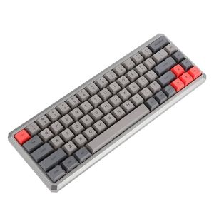 Keyboards Epomaker GK68XS 68 Keys swap RGB Bluetooth 51 WirelessWired Mechanical Keyboard Dyesubbed PBT Keycaps 221012