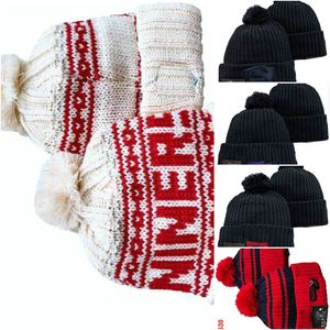 Los Angeles Football Beanies SF 49 22 Sport Knit Hat Cuffed Cap Hot Team Knits Hats Mix And Match All Caps Beanie A6