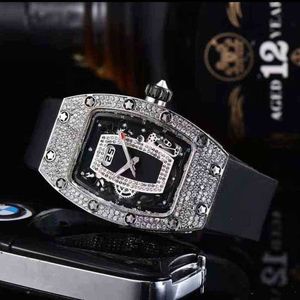 Luxury Mechanical Watch 2022 Female Decoration Diamond Brand es Girlfriend Wife Gift Swiss Movement Wristwatches