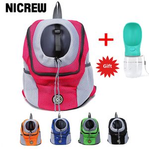 Dog Nicrew Pet S confortável carregando para pequenos gatos cães mochila viagens de malha respirável bolsa de cachorro durável 221012