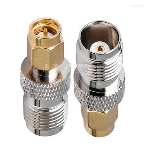 Acessórios de iluminação 2pcs RF Connector TNC para adaptador SMA FEMAN FREE