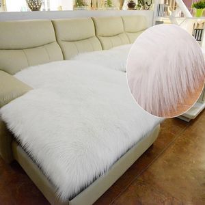 Chair Covers Plush Sofa For Living Room Chaise Cover Lounge Rugs Corner Soft Towel Fluffy Couch Slipcovers