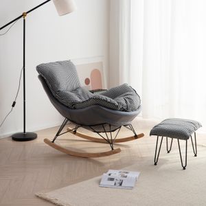 Living Room Furniture Balcony leisure chair home rocking chair lobster nap lazy man sofa technology cloth