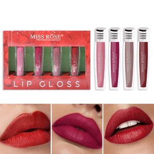 Lip Gloss Pack Długotrwały wodoodporny zestaw szminki bez przyklejania ust Make Up Tools