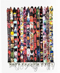 Cell Phone Straps & Charms 20pcs Japan Anime boy love cartoon Lanyard Neck Strap Clip for Car Key ID Card Mobile Phone Badge Holder gift Factory price