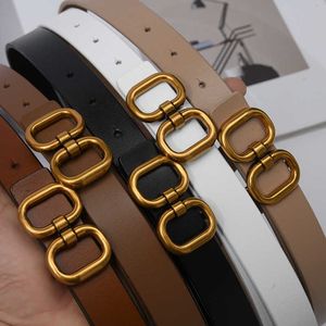 Belts Luxury Womans Belt Cowhide Genuine Leather Fashion Ins Wristband Jeans Strap Lady Belts for Dress High Quality Designer Belt T221012