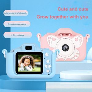 Dijital Kameralar 20mp Çocuk Çocuk Kamera 2.0 inç ekran HD Kravalı Kelebek Eğitim Oyuncakları