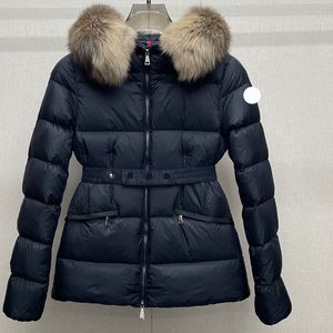 Doudoune Monclair Designer Women's Down Jacket Embroidered Badge Winter Warmth Women Piffer Coatsウール襟冬のコートサイズ1 /2/3 /4