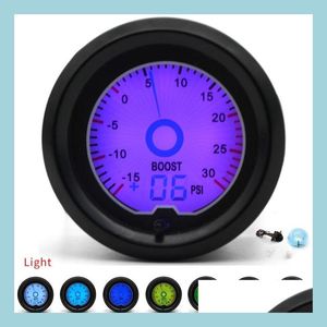 Boost Gauges 2 Inch 52Mm Psi Turbo Boost Gauge 7 Color Racing Lcd Digital Display Car Meter Mtiple Colors Drop Delivery 2022 Mobiles Dhglq