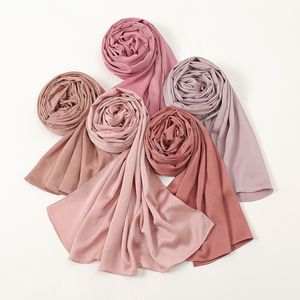 Moda hijabs seda sentindo mancha bolha chiffon instant hijab shawl wrap na praia bandeira bufandas mu￧ulmana sjaal 180x70cm