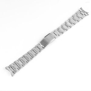 Watch Bands 20mm Quality Steel Watchband For Vintage 1960 WatchCase Cinghia Sangle Gurt Matte Brushed Bracelet Accessories Part Correa