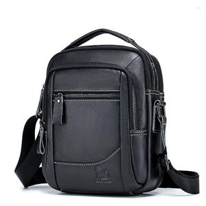 Duffelv￤skor Fashion Casure Crossbody Bag Male Business Shoulder For Gift Men Handv￤ska Liten portf￶lj