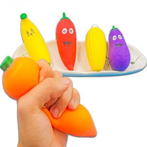 Giocattoli di sfiato Stress Relief Ansia Fidgety Creative Fun Simulation Toys Vegetables TPR Soft Boys and Girls Holiday Gifts